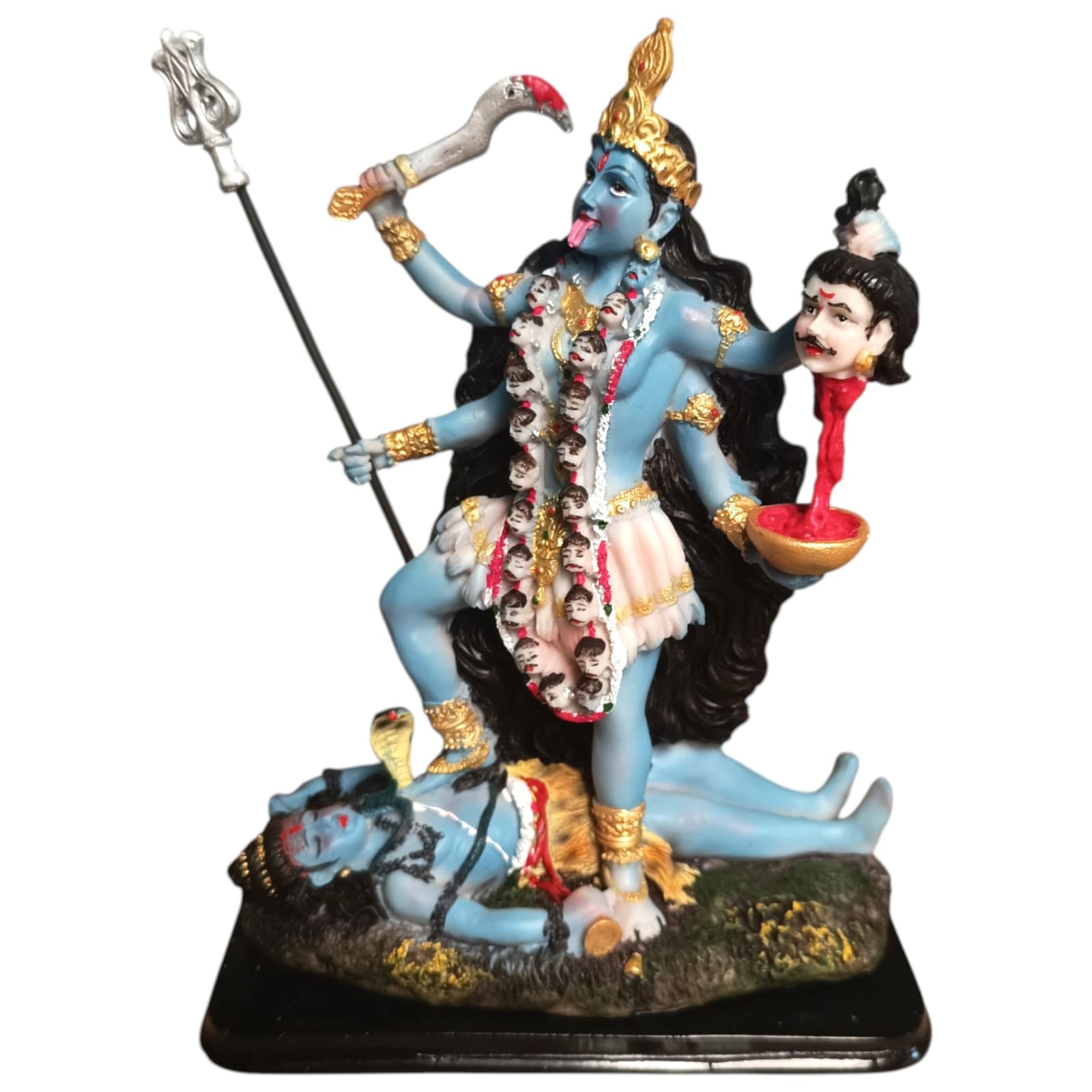 Figura Kali Resina 22x16 Cms aproximadamente TODOMINERAL